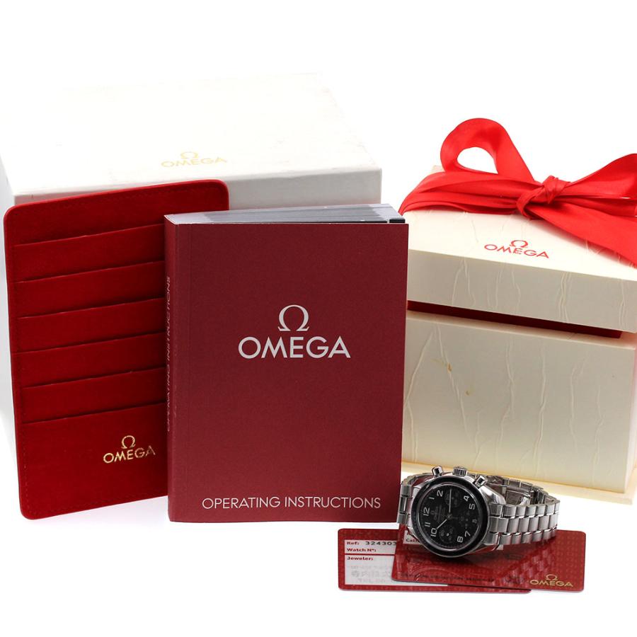 オメガ OMEGA 324.30.38.40.06.001 スピードマスター デイト クロノグラフ 自動巻き レディース 良品 _901119 OMEGA - オメガ OMEGA 324.30.38.40.06.001 スピードマスター デイト