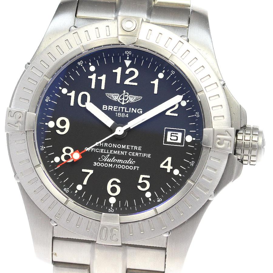 ブライトリング BREITLING E17370 アベンジャー シーウルフ デイト 自動巻き メンズ 美品 保証書付き_965683 ブライトリング（BREITLING） BREITLING E17370 アベンジャー