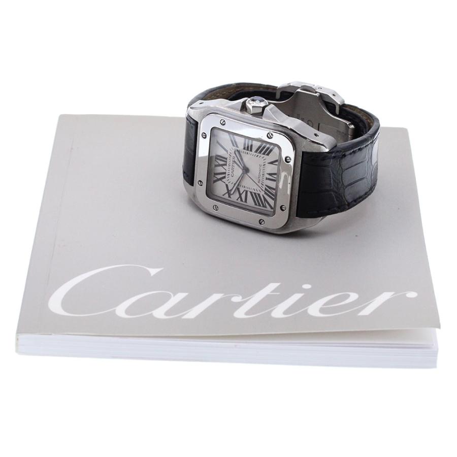カルティエ CARTIER W20073X8 サントス100LM 自動巻き Cartier（カルティエ） CARTIER W20073X8 サントス100 LM 自動巻き