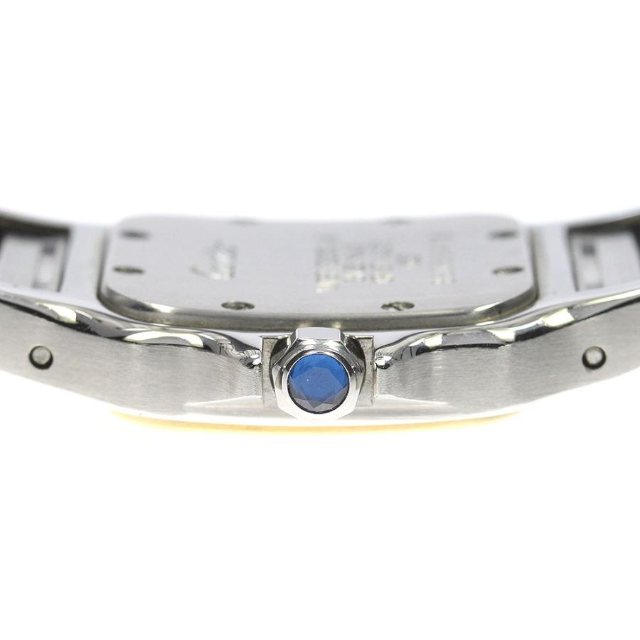 訳あり カルティエ CARTIER W20012C4 サントスガルベSM クォーツ レディース _849168 カルティエ サントス ガルベ SM W20012C4 アイボリー レディース 時計