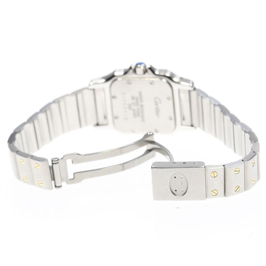 訳あり カルティエ CARTIER W20012C4 サントスガルベSM クォーツ レディース _849168 Cartier（カルティエ） ベルト訳あり CARTIER W20012C4 サントスガルベ