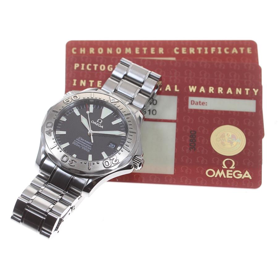 OMEGA オメガ 2230.50 シーマスター300 WGベゼル デイト 自動巻き  