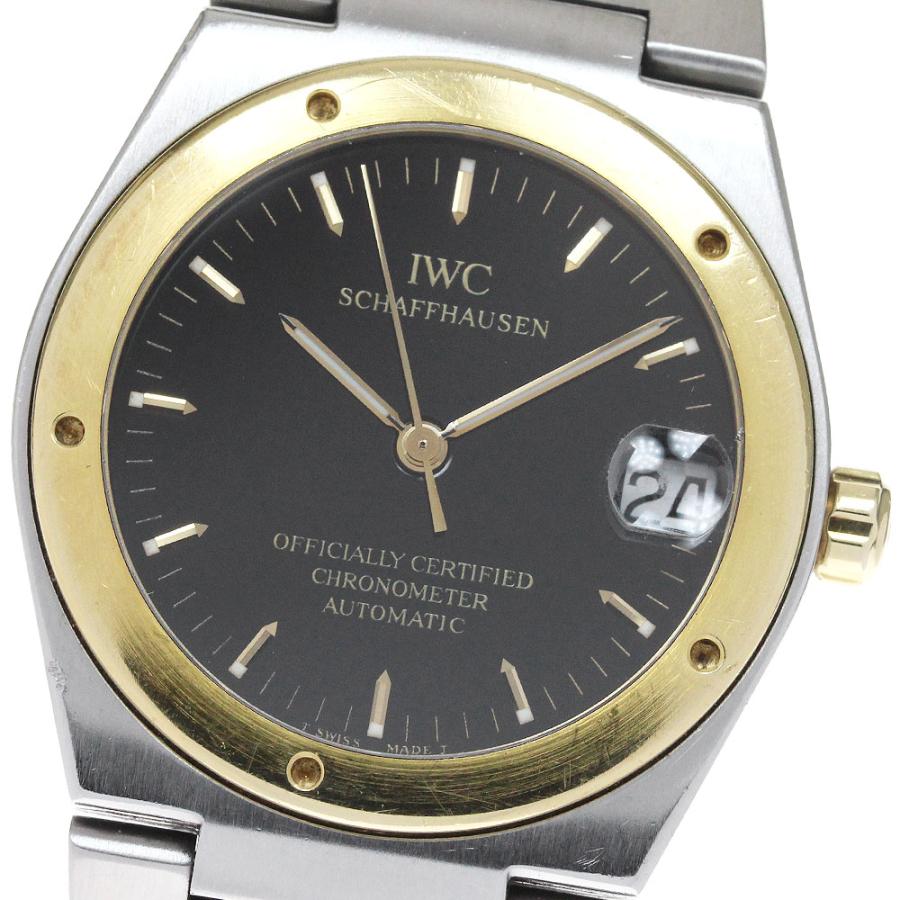 IWC SCHAFFHAUSEN IW352104 インジュニア デイト YGベゼル 自動巻き メンズ _828162 IWC SCHAFFHAUSEN（IWCシャフハウゼン） IWC SCHAFFHAUSEN IW352104