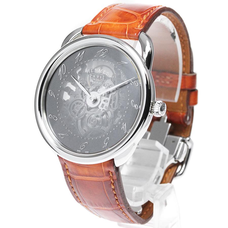 HERMES エルメス AR2.710 アルソー スケレット 自動巻き メンズ HERMES エルメス AR2.710 アルソー スケレット 自動巻き メンズ