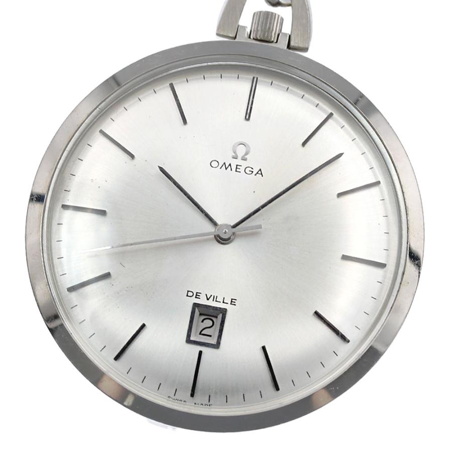 OMEGA オメガ デビル 懐中時計 Cal.613 デイト 手巻き メンズ _828399 