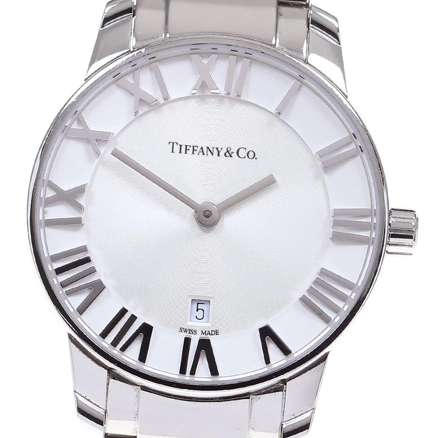TIFFANY&Co.（ティファニー） TIFFANY&Co. 34875995 アトラス 2ハンド デイト クォーツ レディース 保証書付き ...