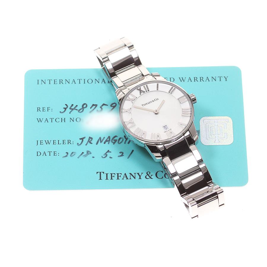 TIFFANY&Co.（ティファニー） TIFFANY&Co. 34875995 アトラス 2ハンド デイト クォーツ レディース 保証書付き ...