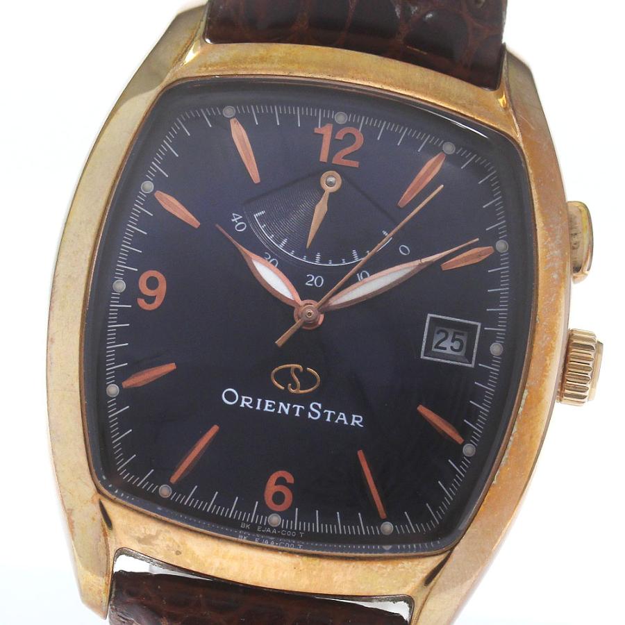 【超希少】オリエントスター パワーリザーブ 自動巻 ブラウン EJ00-C0 ORIENT（オリエント） ORIENT EJAA-D0 オリエントスター パワー