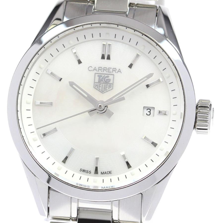 タグホイヤー カレラ レディ WV1415 シェル クォーツ レディース 腕時計 TAG HEUER（タグ・ホイヤー） TAG HEUER WV1415 カレラ デイト