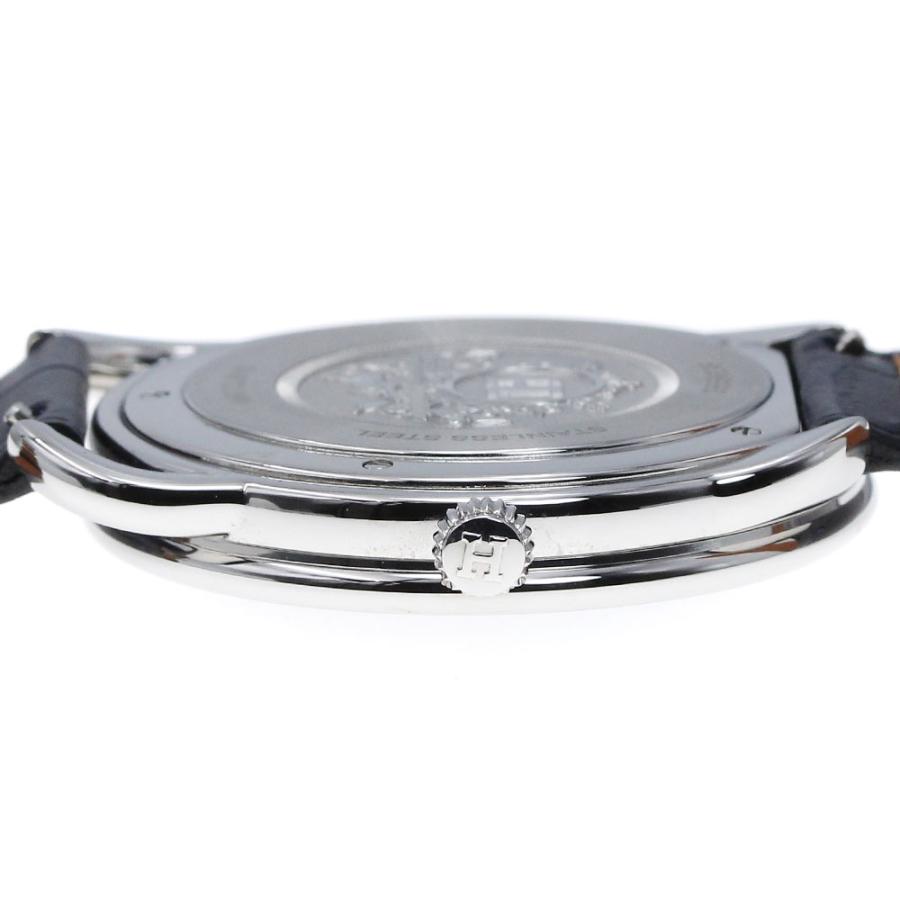HERMES エルメス AR7Q.810 アルソー デイト クォーツ メンズ 美品 内箱 