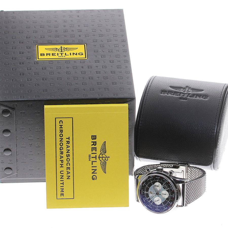 ブライトリング 訳あり BREITLING AB0510 トランスオーシャン クロノ  