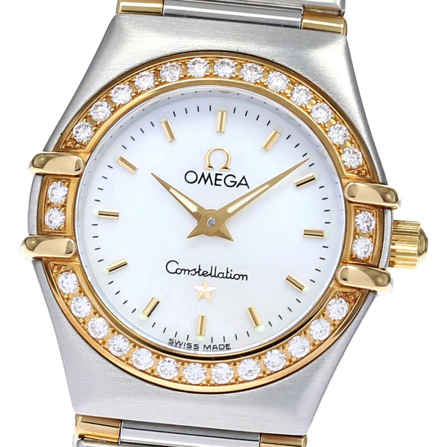 OMEGA オメガ 1367.70 コンステレーション ミニ ダイヤベゼル クォーツ 