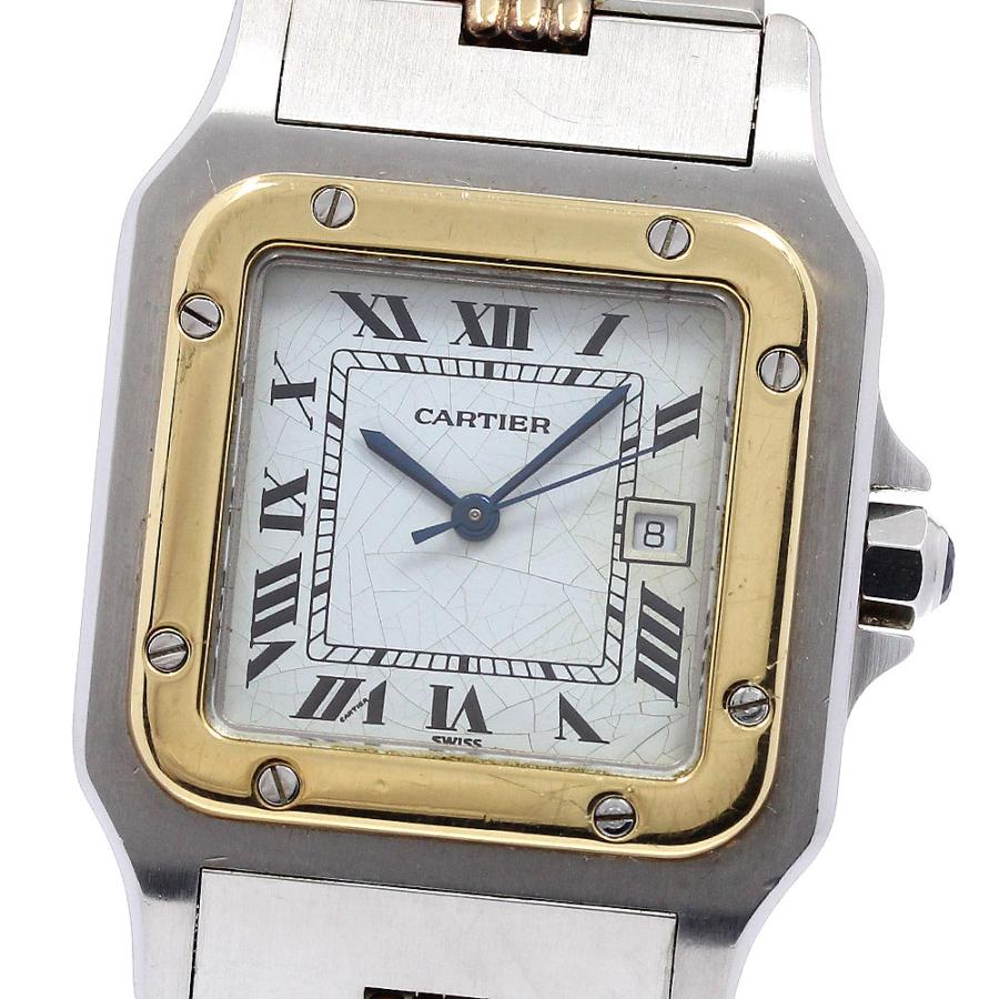 Cartier カルティエ サントス ガルベ SM 腕時計 コマ 27302 Cartier（カルティエ） ジャンク CARTIER 81036232 サントスガルベLM