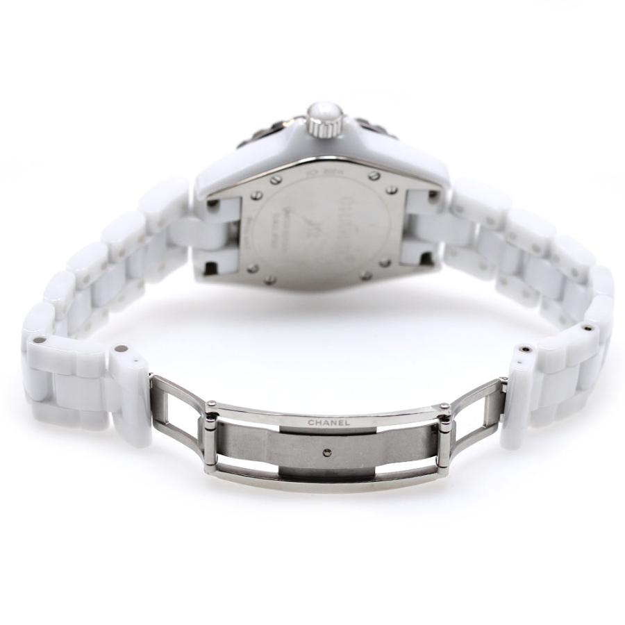シャネル CHANEL H4861 J12 ミラー 33MM クォーツ レディース 美品 _830796 CHANEL（シャネル） CHANEL H4861 J12 ミラー 33MM クォーツ
