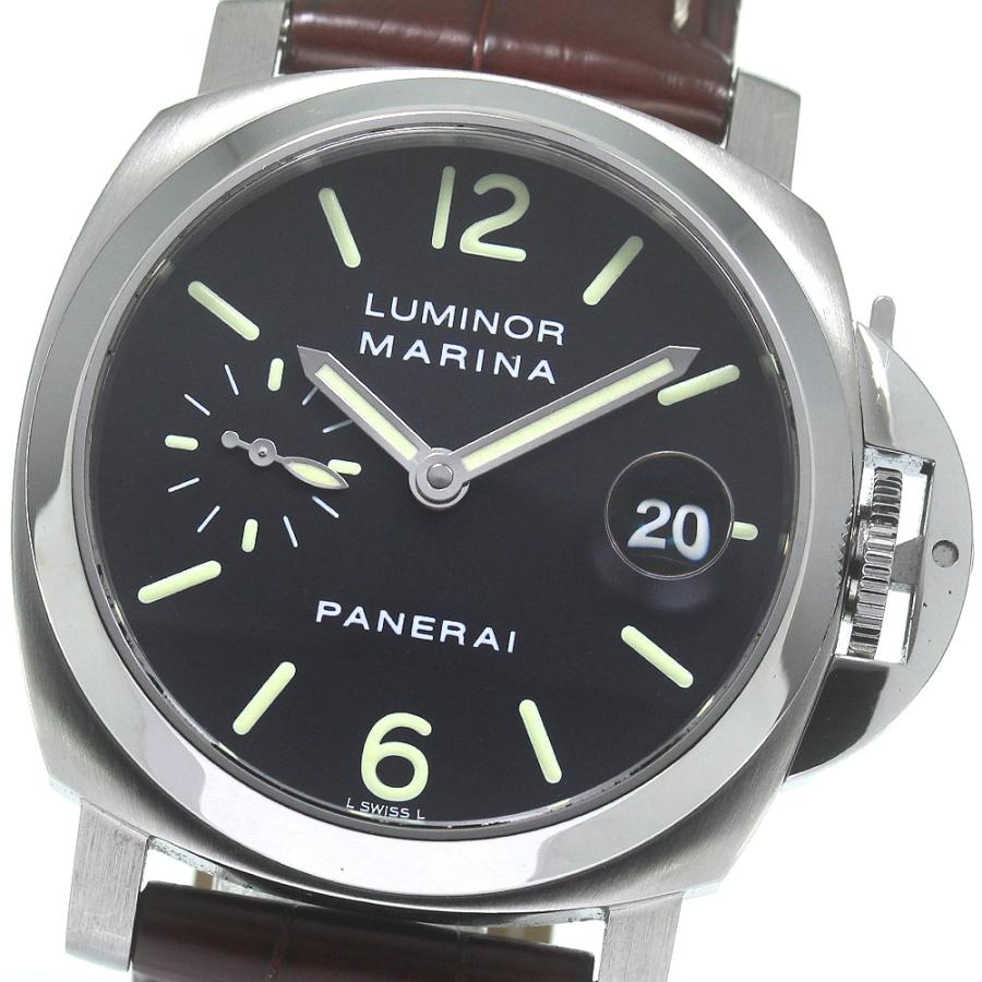 パネライ PANERAI PAM00048 ルミノールマリーナ スモールセコンド デイト 自動巻き メンズ 箱・保証書付き_962251 OFFICINE PANERAI（オフィチーネ パネライ） パネライ PANERAI