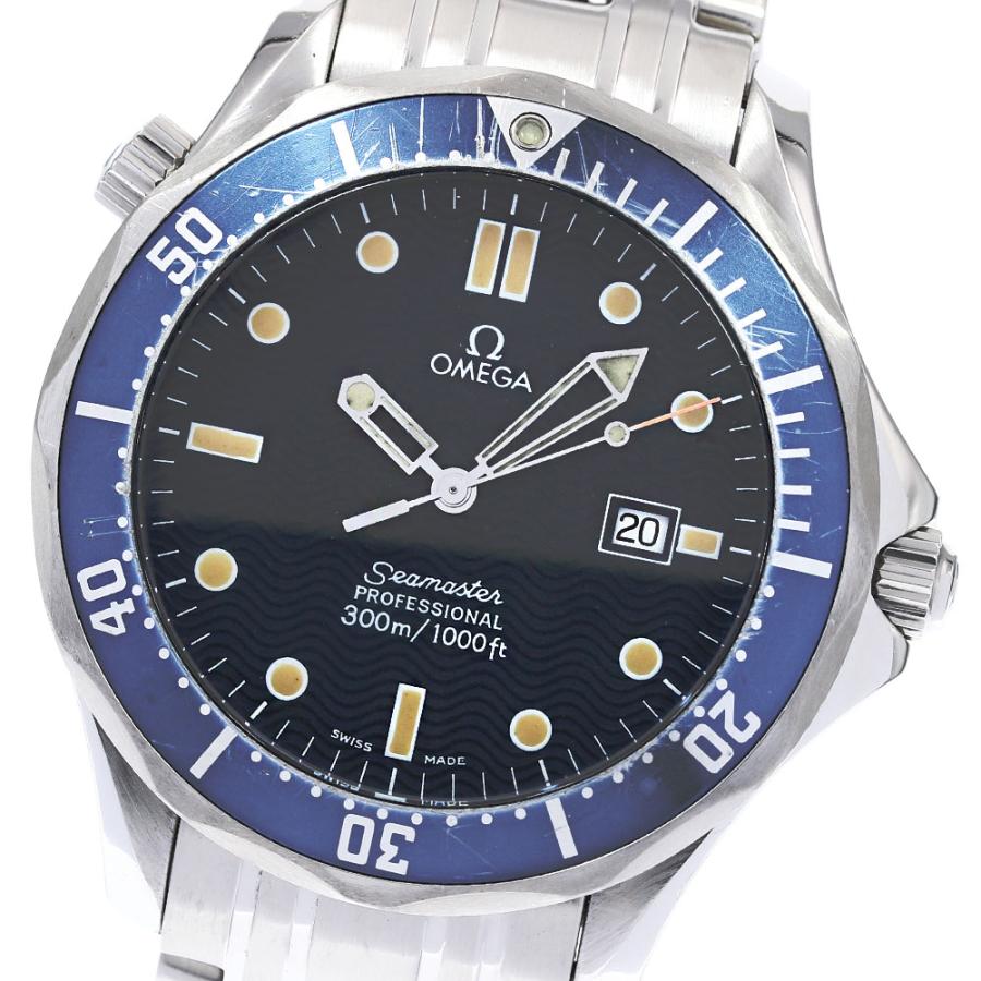 オメガ OMEGA 2541.80 シーマスター300 デイト クォーツ メンズ _830890 : 830890 : CLOSER ...