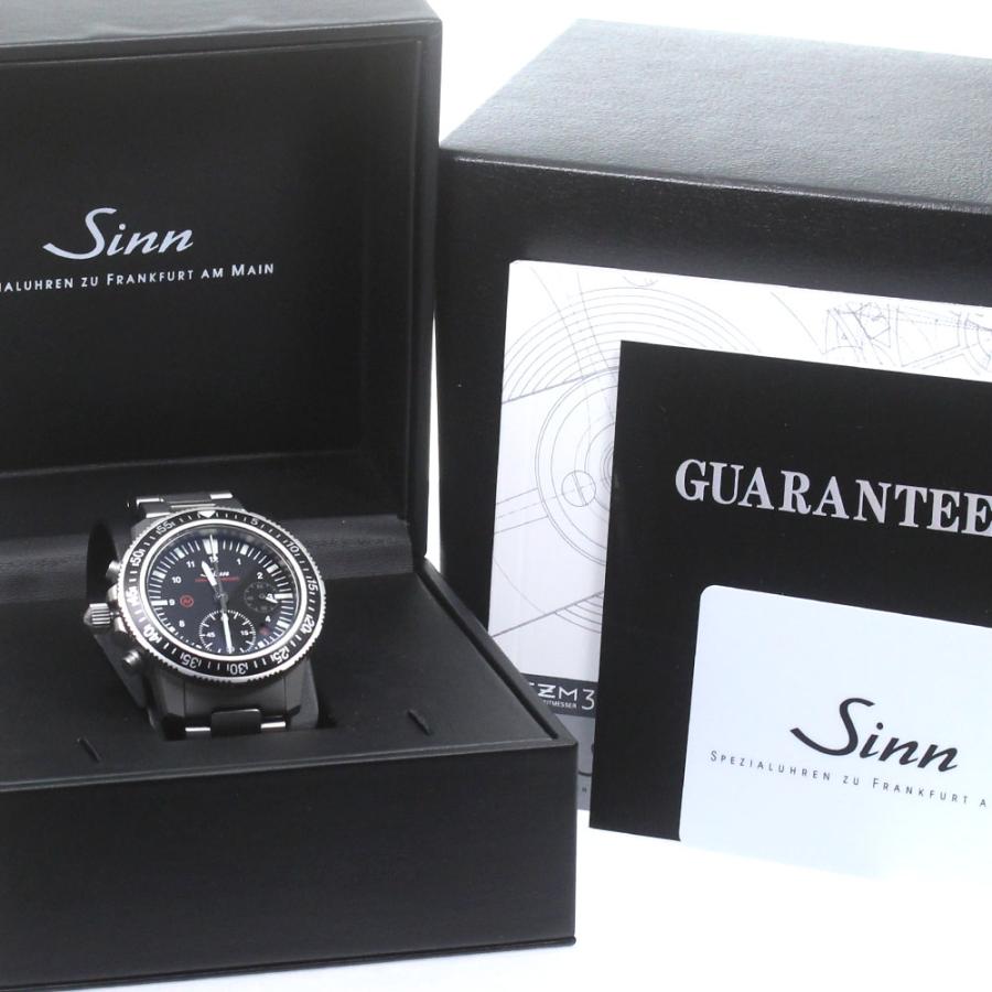 Sinn ジン 613.EZM13 クロノグラフ デイト 自動巻き メンズ 良品 箱  
