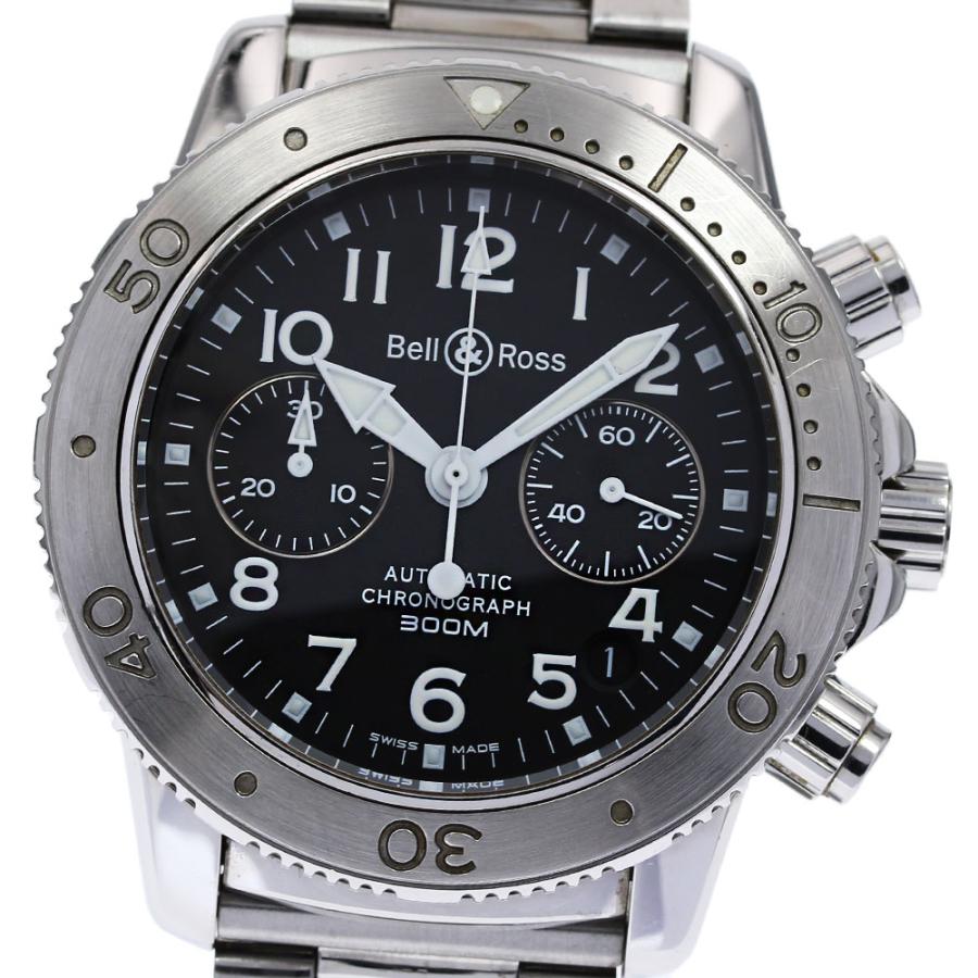 売り切り価格！Bell&Ross ベル&ロス 風　時計　クロノグラフ ベル&ロス Bell＆Ross 500S ダイバー 300M クロノグラフ 自動巻き