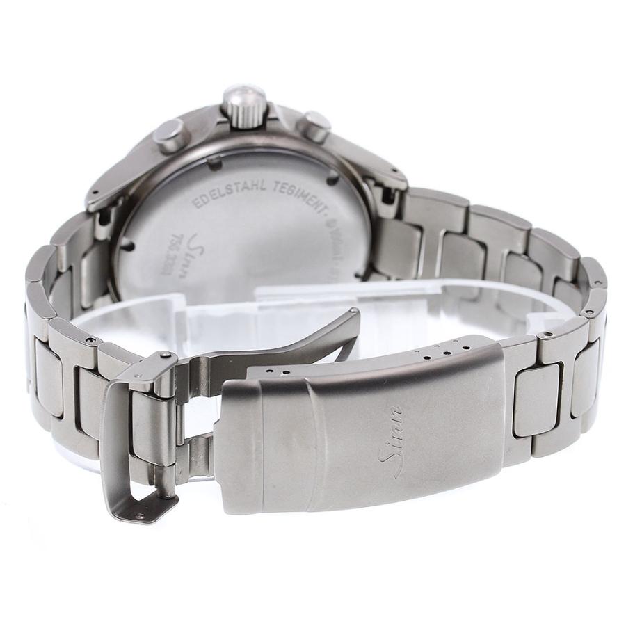 Sinn ジン 756 テギメント デイト クロノグラフ 自動巻き メンズ 美品  