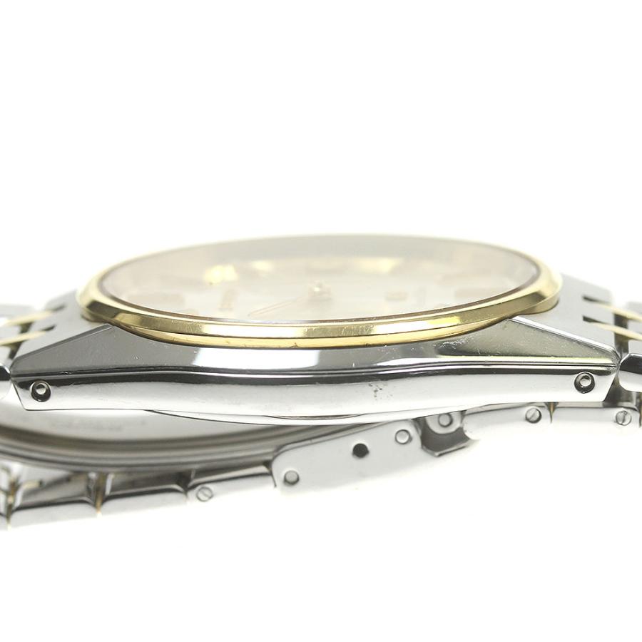 【稼働 新品電池 ベルト】SEIKO グランドクォーツ スクエア ギョーシェ. SEIKO（セイコー） ベルト訳あり SEIKO SBGS004/9587-8000 グランド