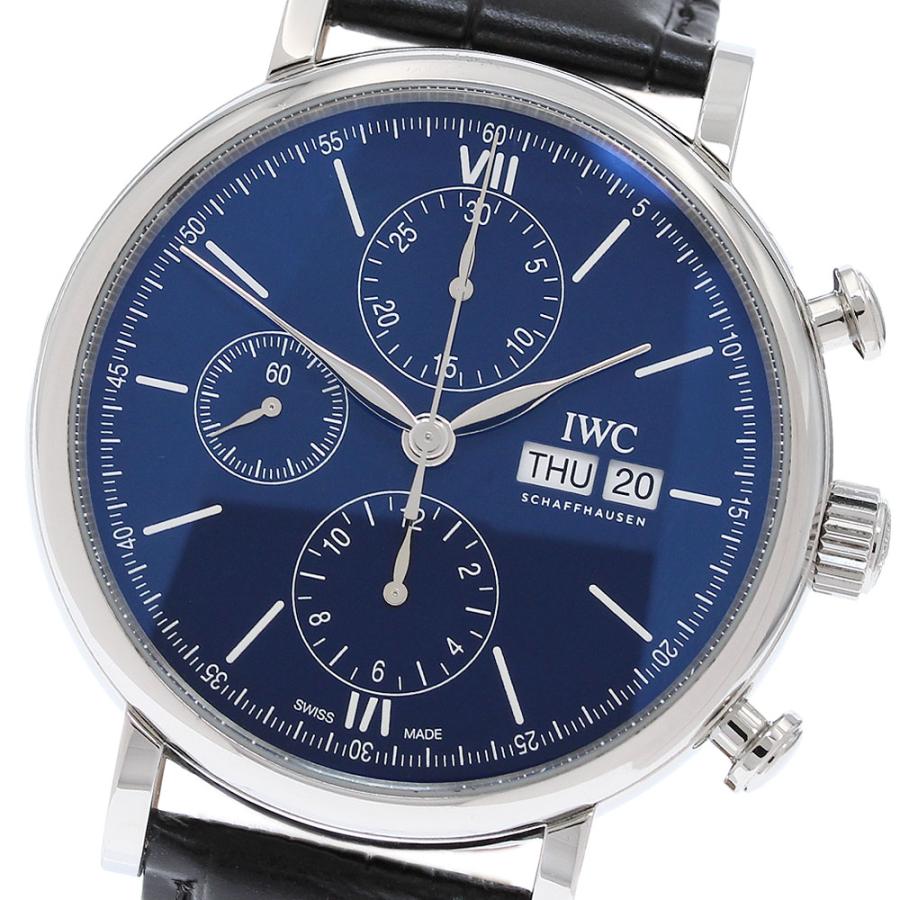 IWC SCHAFFHAUSEN IW391023 ポートフィノ 150イヤーズ クロノグラフ デイデイト 自動巻き メンズ 保証書付き_832097 IWC SCHAFFHAUSEN（IWCシャフハウゼン） IWC SCHAFFHAUSEN IW391023