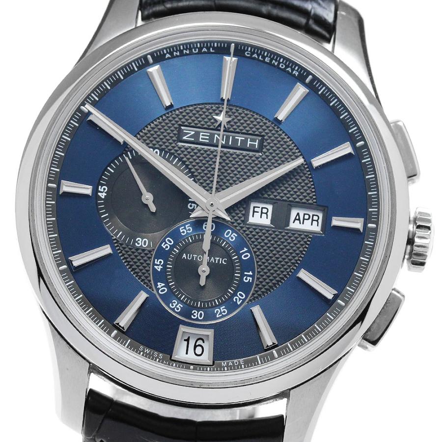 ゼニス ZENITH 03.2070.4054 キャプテン エルプリメロ ウィンザー アニュアルカレンダー 自動巻き メンズ _916802 ZENITH（ゼニス） ZENITH 03.2070.4054 キャプテン エルプリメロ