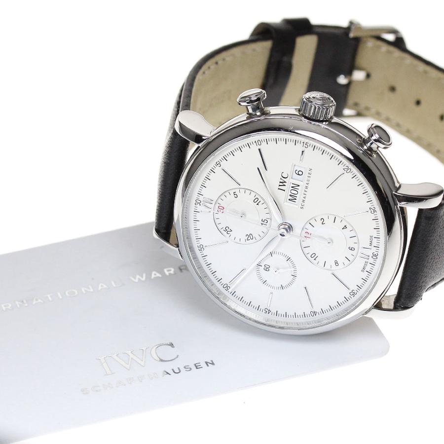 IWC IW391008 ポートフィノ クロノグラフ デイデイト 自動巻き IWC SCHAFFHAUSEN IW391008 ポートフィノ デイデイト クロノ