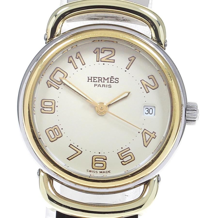 HERMES（エルメス） プルマン デイト クォーツ レディース 箱・保証書