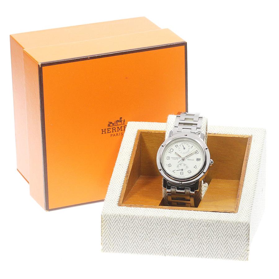 HERMES エルメス CL5.710 クリッパー パワーリザーブ 自動巻き メンズ