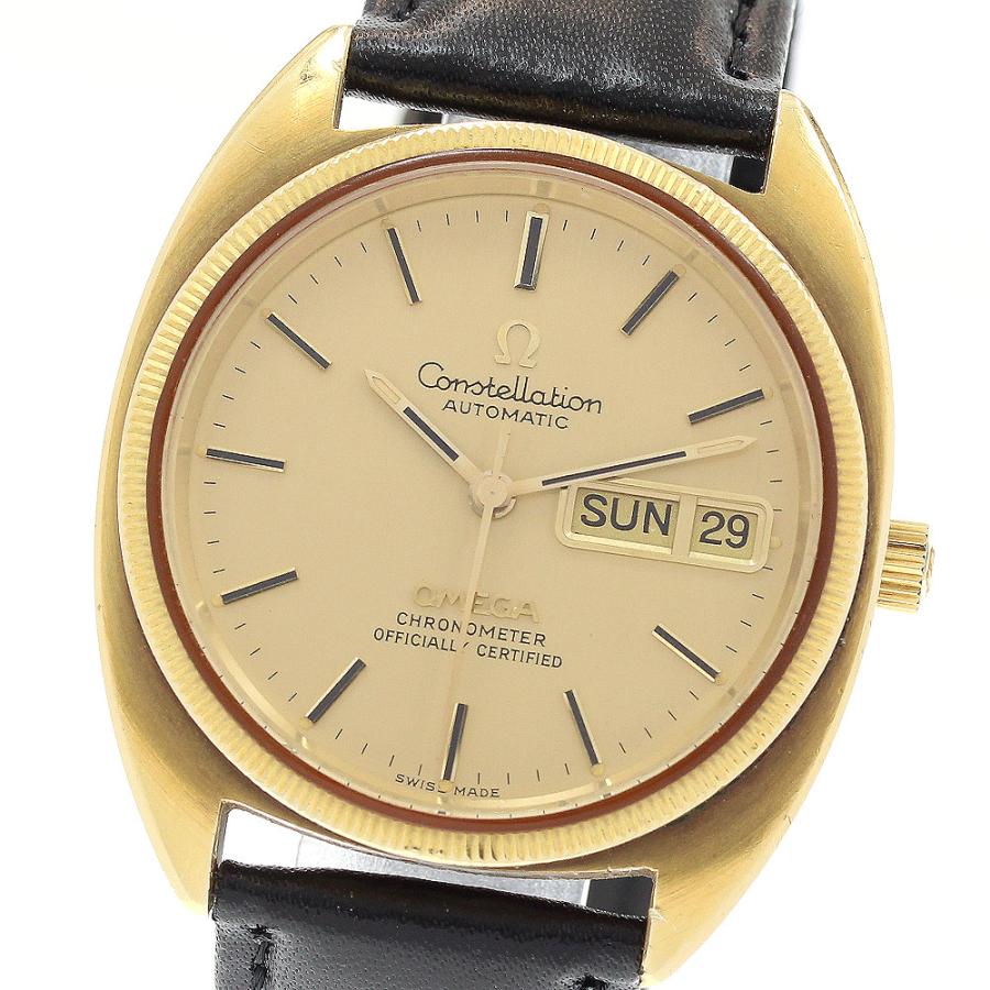 オメガ OMEGA 168.0057 コンステレーション YGベゼル cal.1021 
