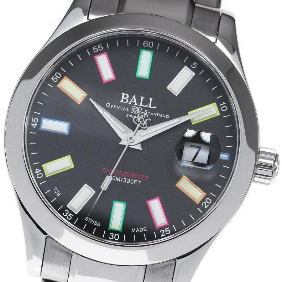ボールウォッチ BALLWATCH NM2026C-S33CJ-BK エンジニア3 マーベライト レインボー デイト 自動巻き メンズ 良品 箱・保証書付き_938901 ボールウォッチ BALLWATCH NM2026C-S33CJ-BK エンジニア3 マーベライト