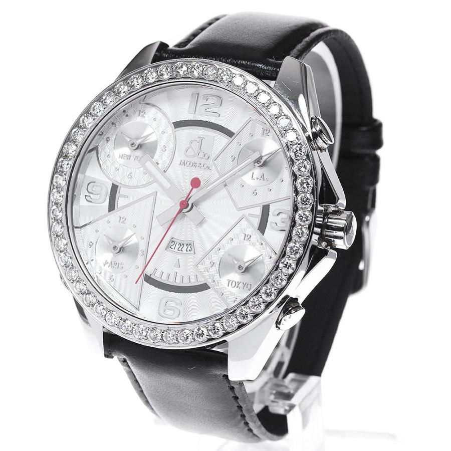 JACOB&CO（ジェイコブ） JACOB&CO 5タイムゾーン ダイヤベゼル 47mm
