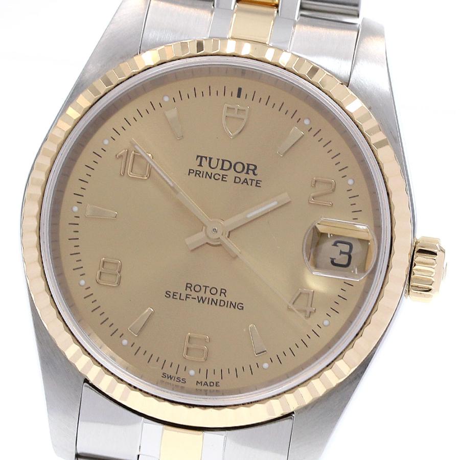 TUDOR チュードル 72033 プリンス デイト YGコンビ cal.2824-2 自動  