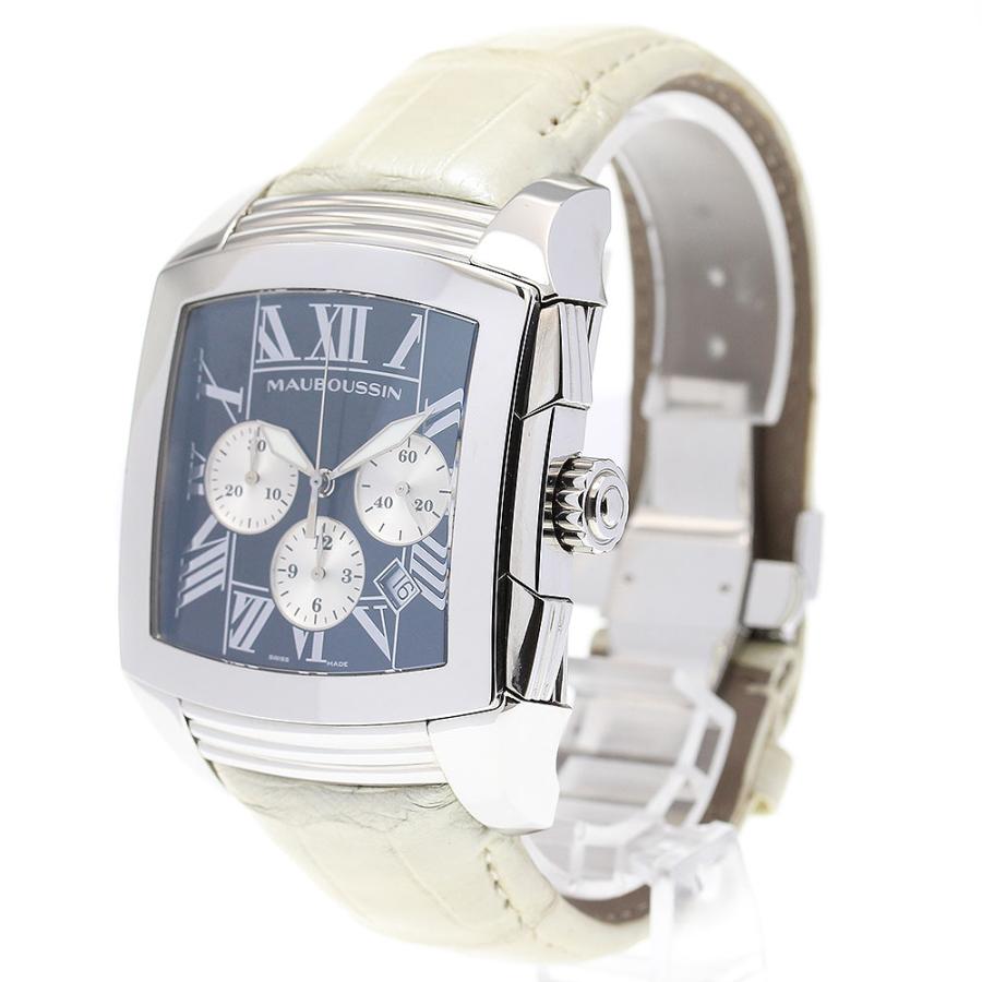MAUBOUSSIN（モーブッサン） MAUBOUSSIN R.529 クロノグラフ デイト