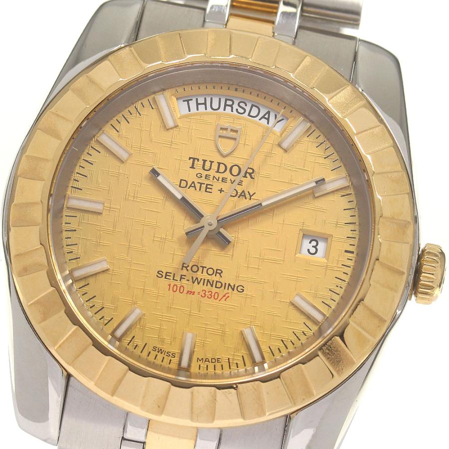 TUDOR チュードル 23013 クラシック デイトデイ 自動巻き メンズ 
