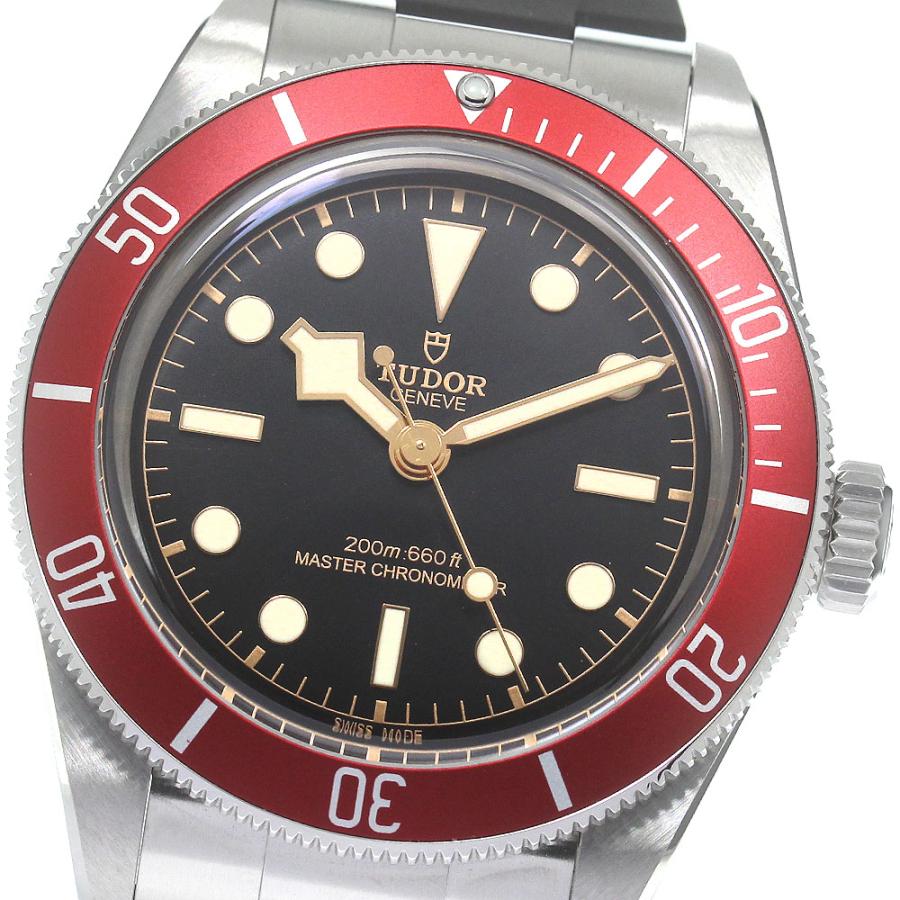 チュードル TUDOR 7941A1A0 ブラックベイ レッドベゼル 自動巻き TUDOR チュードル 7941A1A0 ブラックベイ レッドベゼル 自動巻き