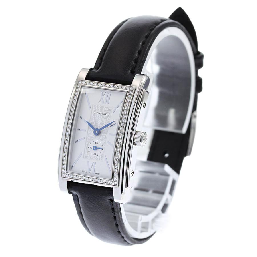 ティファニー TIFFANY&Co. Z0035.13.10B21A40A グランド ダイヤベゼル スモールセコンド クォーツ レディース 良品 保証書付き_827872 TIFFANY&Co.（ティファニー） TIFFANY&Co. Z0035.13.10B21A40A