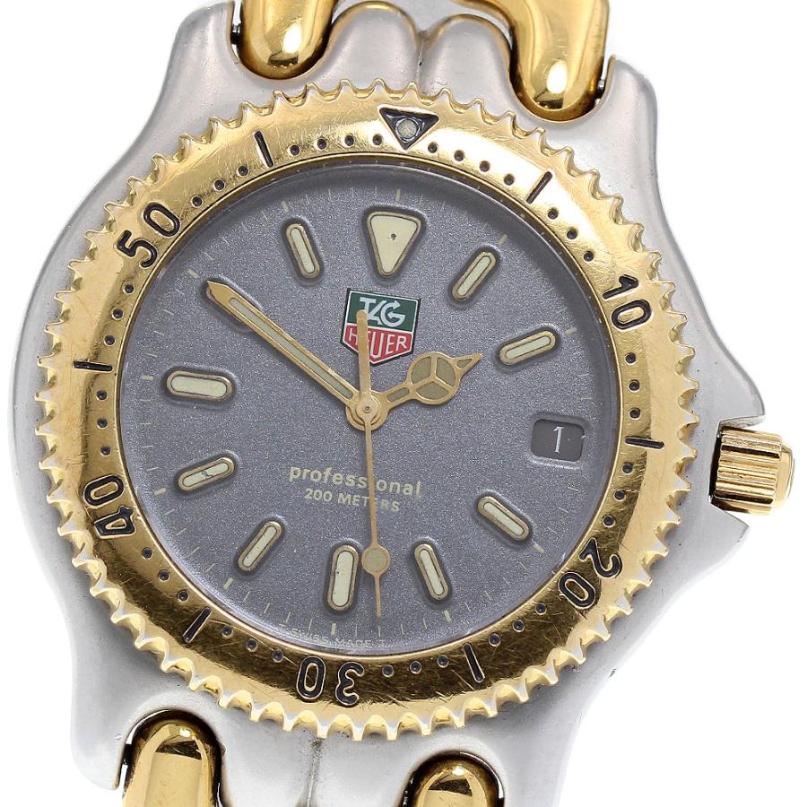 タグホイヤー TAG HEUER S95.206K セル デイト クォーツ メンズ 
