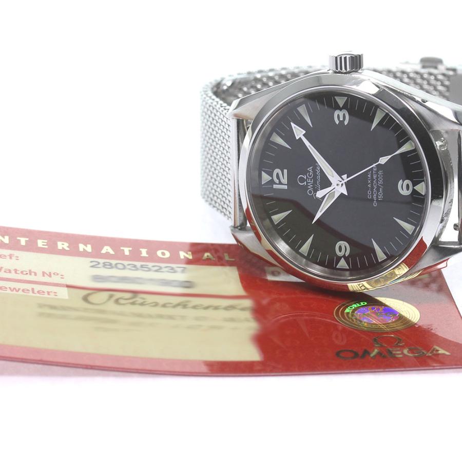 オメガ シーマスター アクアテラ レイルマスター 2812.52.37 OMEGA（オメガ） OMEGA 2803.52.37 シーマスター レイルマスター