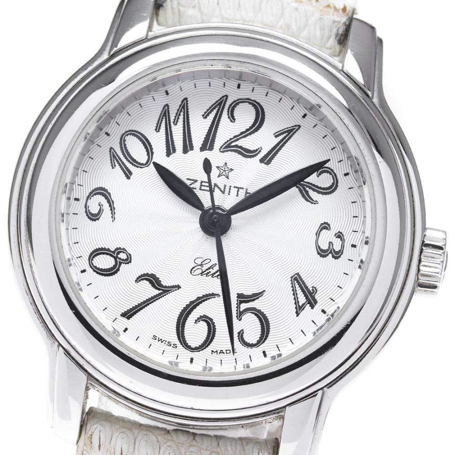 セイジ　さん専用 保証書あり ゼニス ZENITH 03.1220.67 自動巻 SS レディース