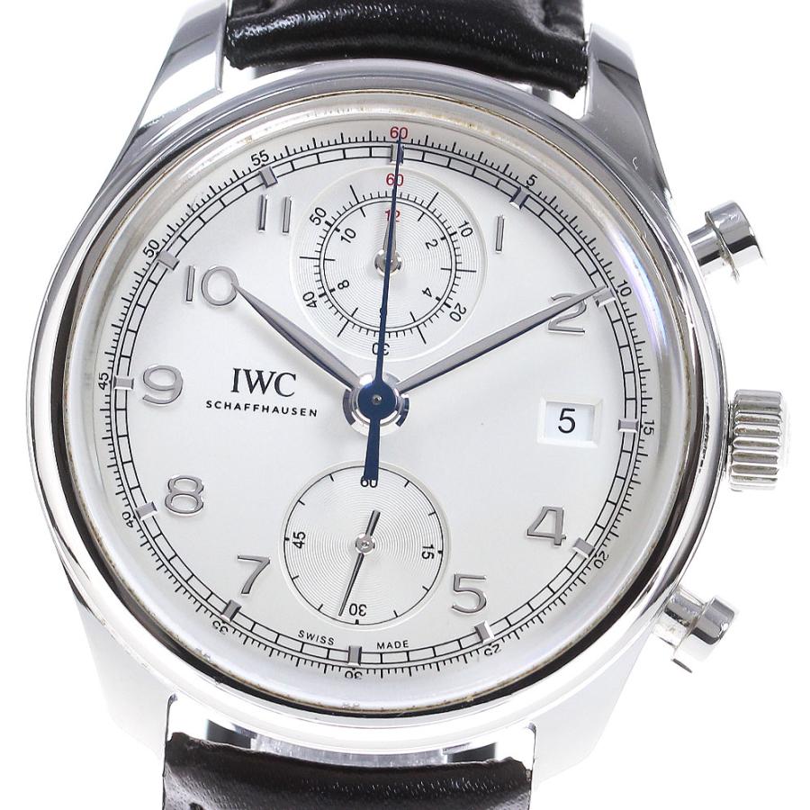 IWC IWC SCHAFFHAUSEN IW390403 ポルトギーゼ クロノグラフ デイト 自動巻き メンズ 良品 保証書付き_956132 IWC SCHAFFHAUSEN（IWCシャフハウゼン） IWC SCHAFFHAUSEN IW390403