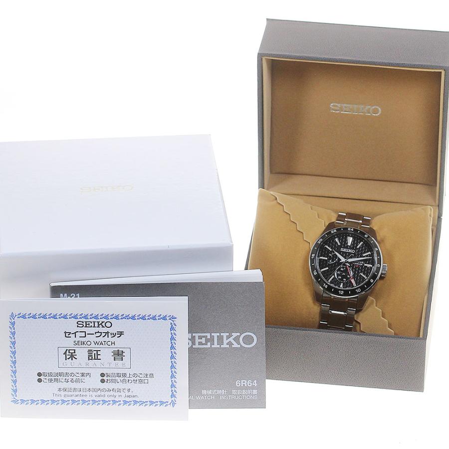 SEIKO（セイコー） SEIKO SARF005/6R64-00C0 プレザージュ GMT 自動