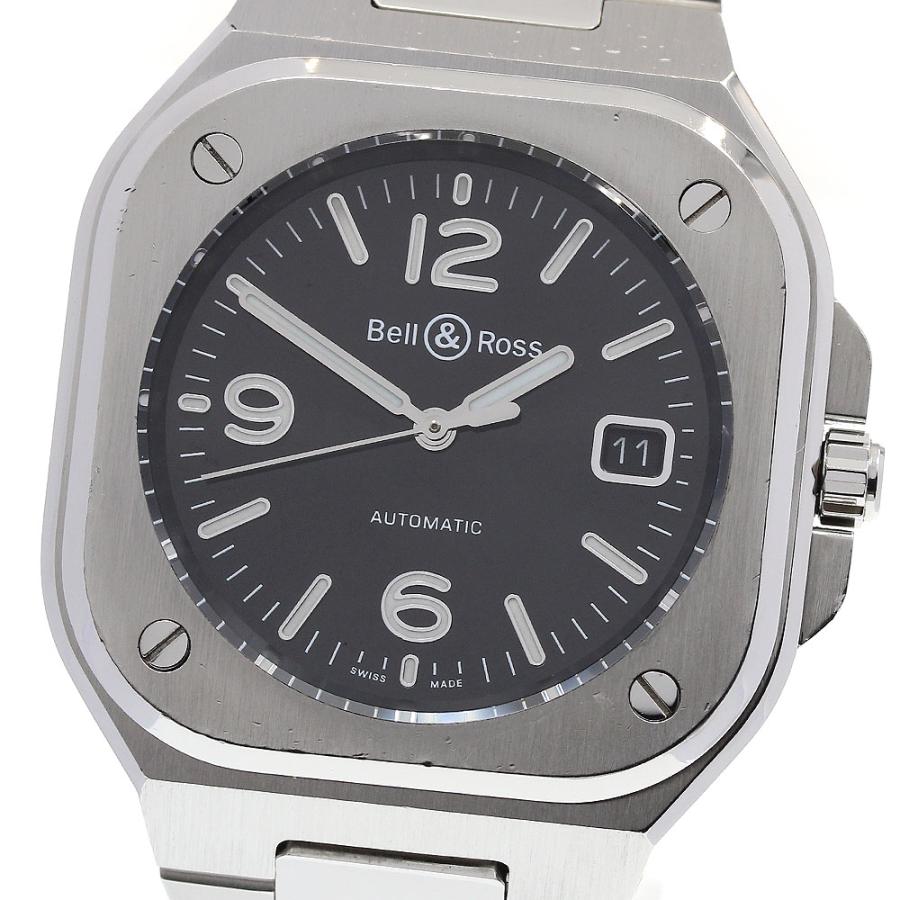 ベル＆ロス Bell＆Ross BR05A-BL-ST/SST BR05 ブラックスチール デイト  