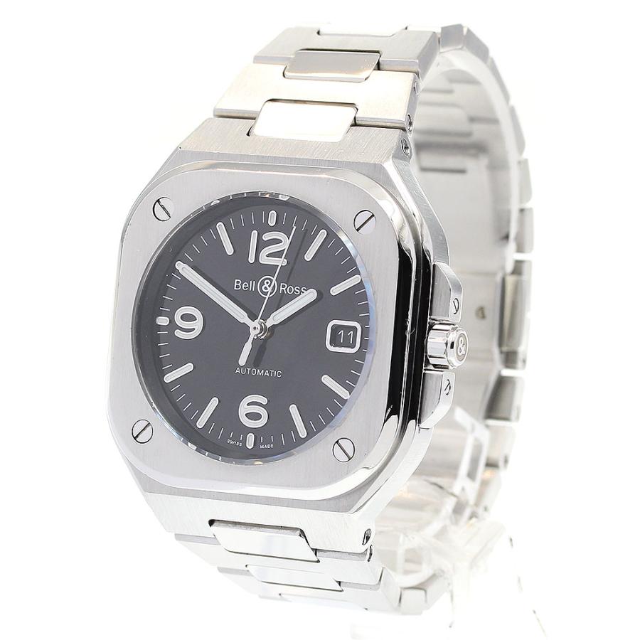 ベル＆ロス Bell＆Ross BR05A-BL-ST/SST BR05 ブラックスチール デイト  