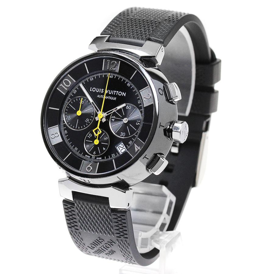 LOUIS VUITTON ルイ・ヴィトン Q112J タンブール インブラック クロノ  