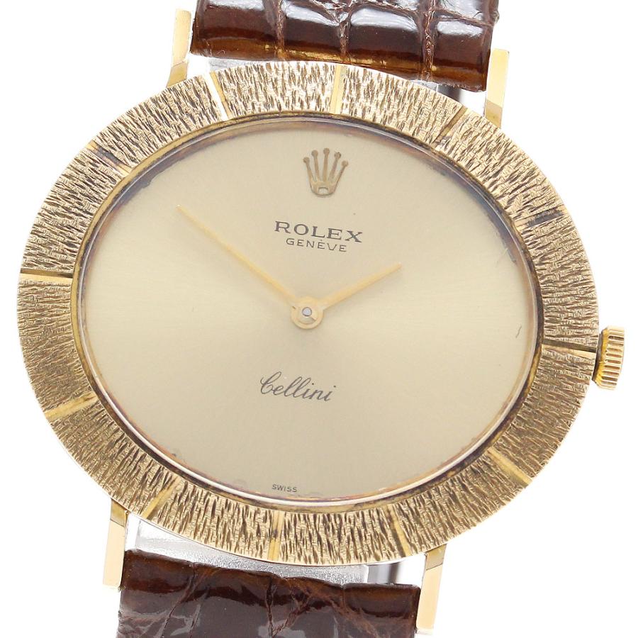 ROLEX ロレックス チェリーニ K18YG cal.1600 手巻き メンズ _835743  