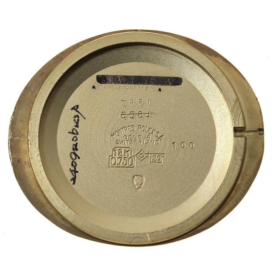 ROLEX ロレックス チェリーニ K18YG cal.1600 手巻き メンズ _835743  