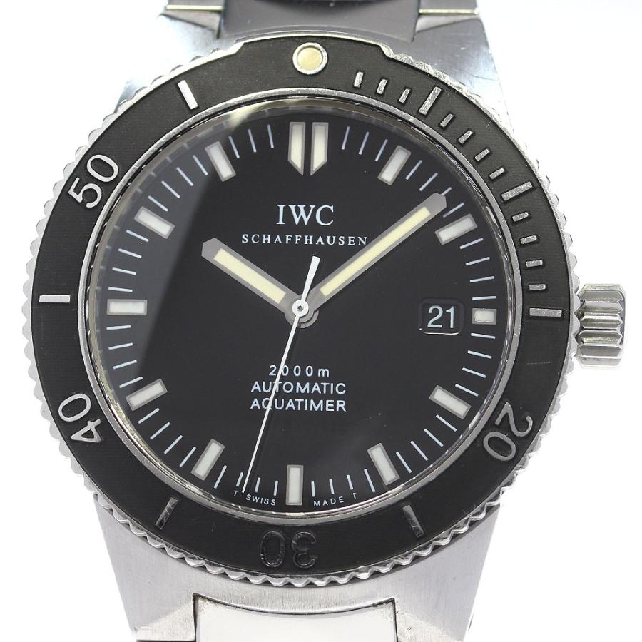 IWC SCHAFFHAUSEN IW353602 GST アクアタイマー デイト 自動巻き  