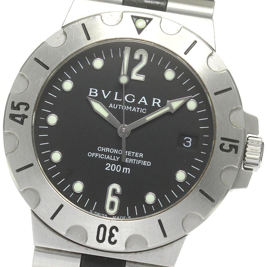 BVLGARI ブルガリ SD38S ディアゴノ スクーバ デイト 自動巻き BVLGARI ブルガリ SD38S ディアゴノ スクーバ デイト 自動巻き