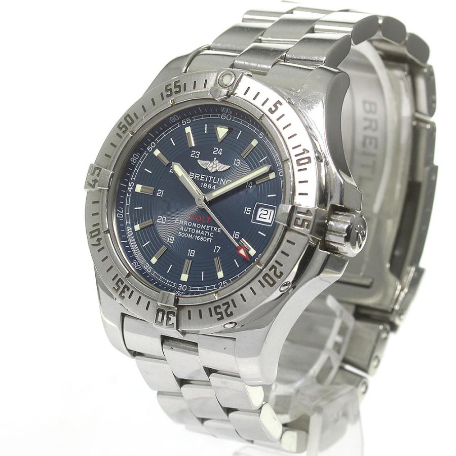 ブライトリング BREITLING A17380 コルト デイト 自動巻き メンズ